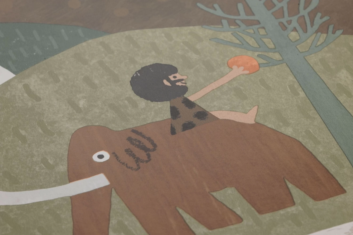 Tapete Rex Kieselgrau 3 Tapete Rex Kieselgrau – Bild 3