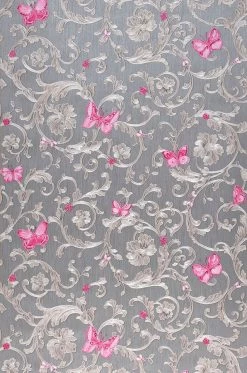 Versace Tapete Glory Grau