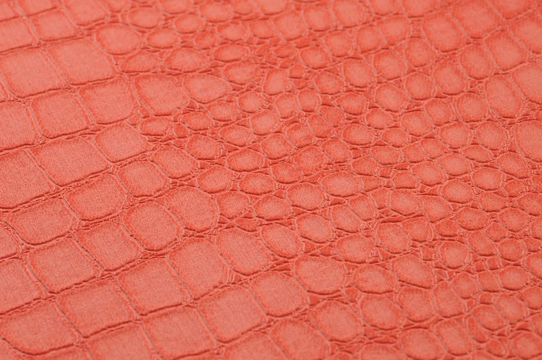 Tapete Caiman Lachsorange 1 Tapete Caiman Lachsorange