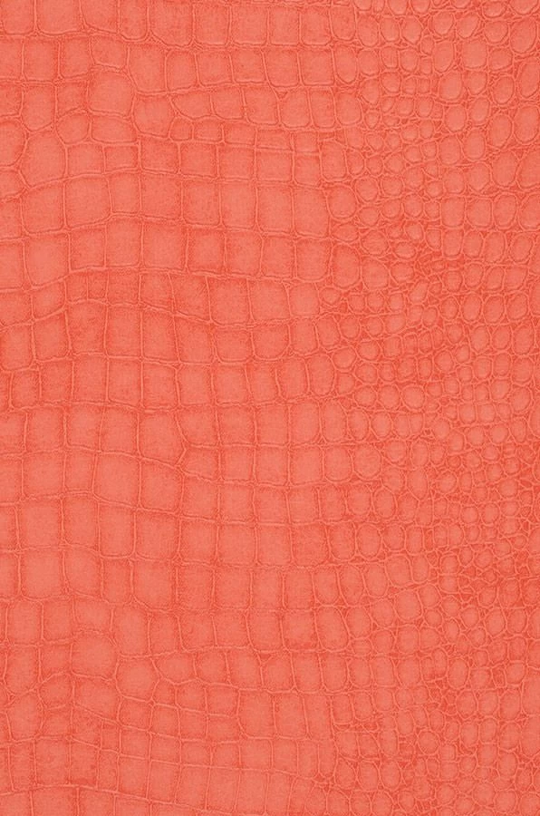 Tapete Caiman Lachsorange 2 Tapete Caiman Lachsorange – Bild 2