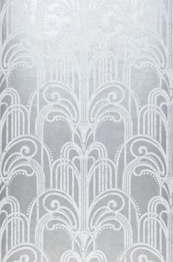 Tapete Emilia Silber