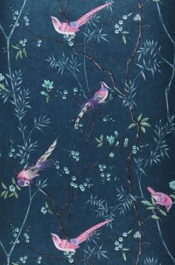 Tapete Comtesse Ozeanblau