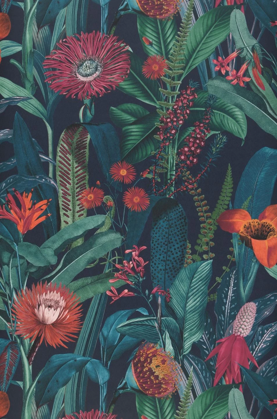 Tapete Livia Wasserblau 2 Tapete Livia Wasserblau – Bild 2