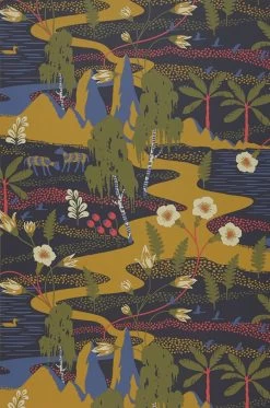 Tapete Hesperia Ocker -Berühmt Tapeten Geschäft 450501 Hesperia 2880x1440