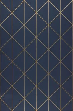 Tapete Biloba Dunkelblau