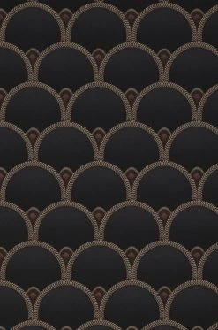 Tapete Moxie Schwarzgrau