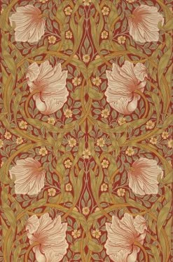 Tapete Despina Purpurrot