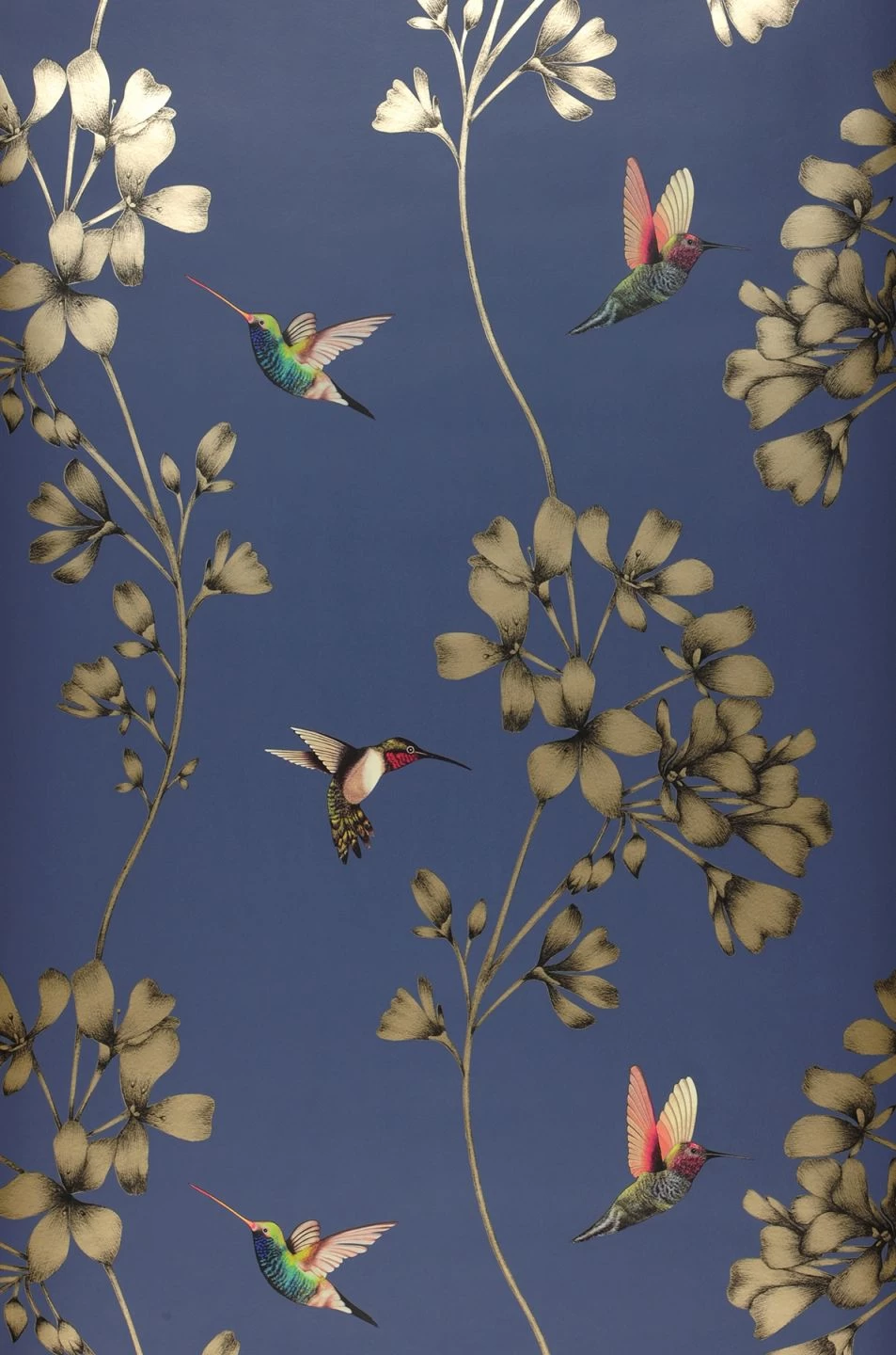 Tapete Gesine Graublau 1 Tapete Gesine Graublau