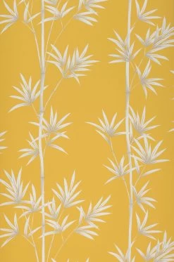 Tapete Marakanda Zitronengelb