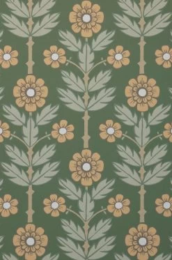 Tapete Magdalena Kieferngrün