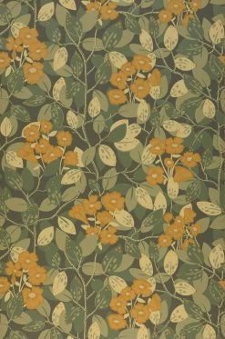 Tapete Hedera Grauoliv