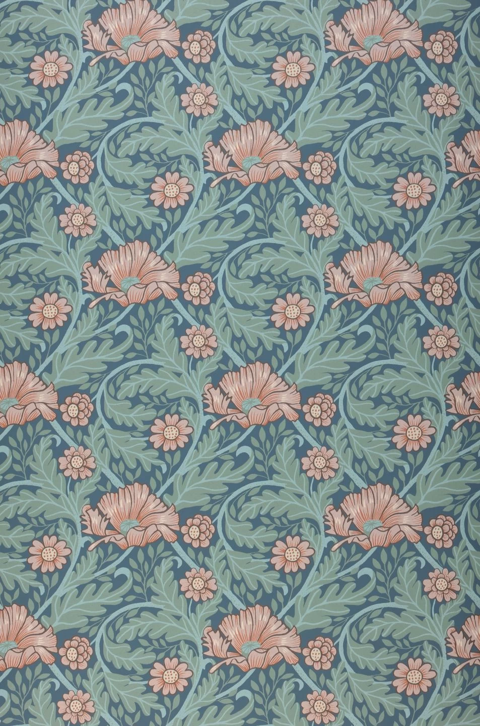 Tapete Hilde Blaugrau 1 Tapete Hilde Blaugrau