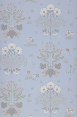 Tapete Tapani Hellblau