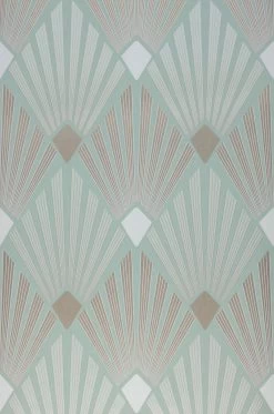 Tapete Pontinius Pastelltürkis