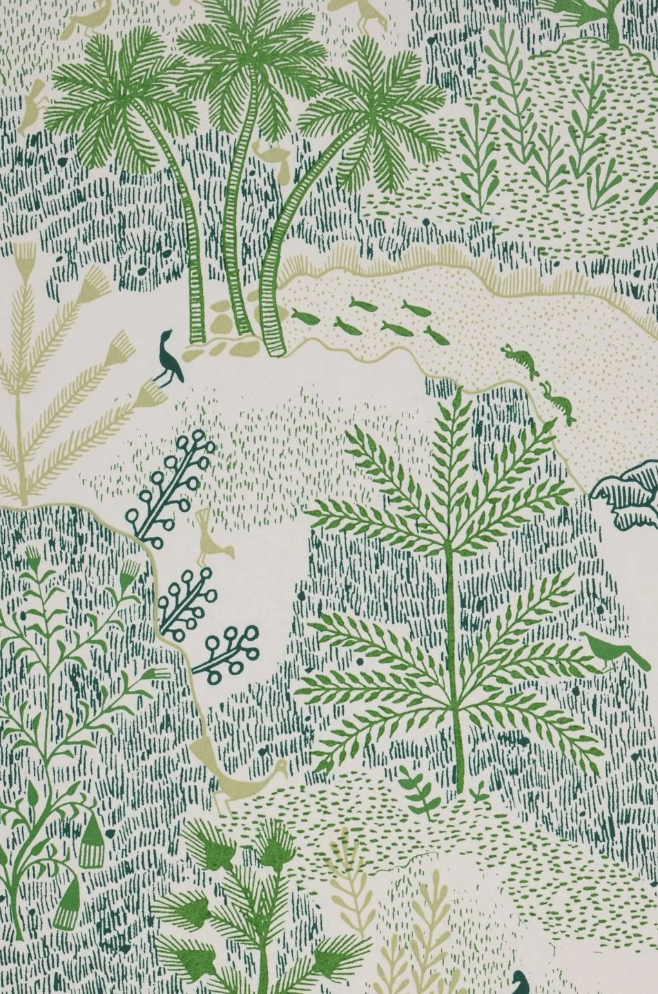 Tapete Tammi Grün 1 Tapete Tammi Grün