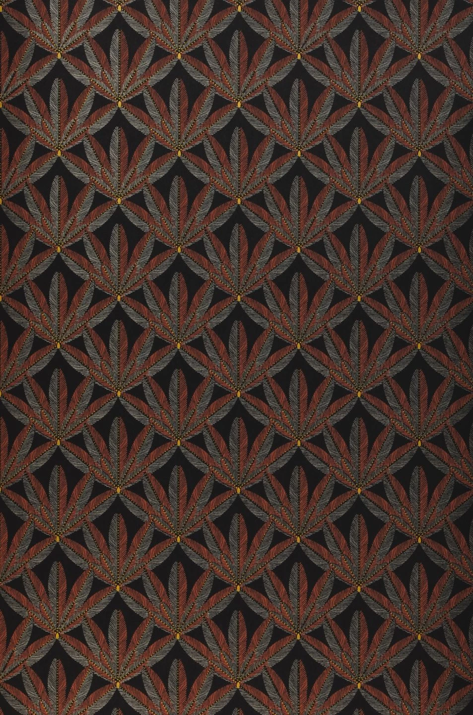 Tapete Zardozi Kupferbraun 2 Tapete Zardozi Kupferbraun – Bild 2