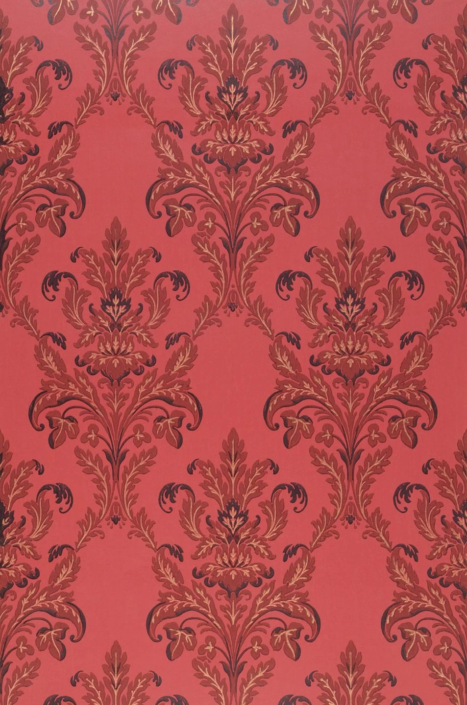 Tapete Georgina Erdbeerrot 2 Tapete Georgina Erdbeerrot – Bild 2