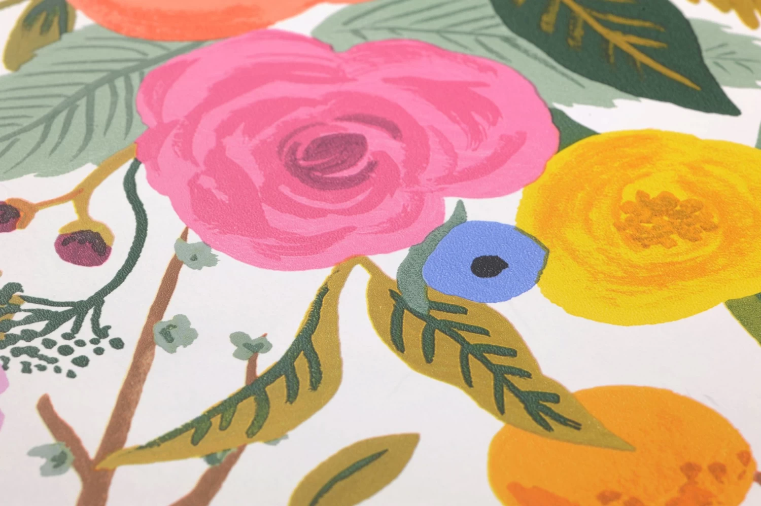 Selbstklebende Tapete Garden Party Orange 3 Selbstklebende Tapete Garden Party Orange – Bild 3