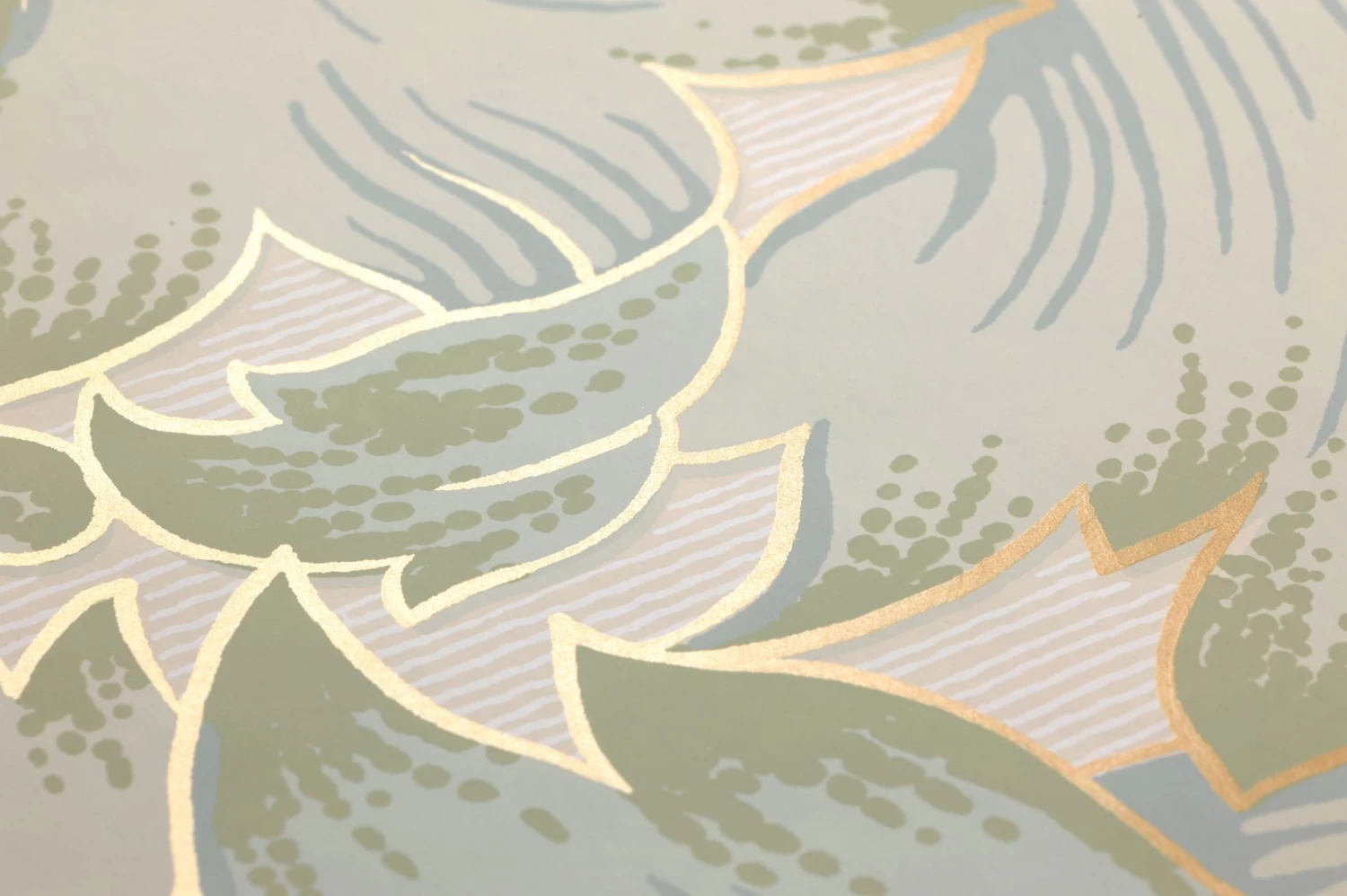 Tapete Epinal Blassgrün 3 Tapete Epinal Blassgrün – Bild 3