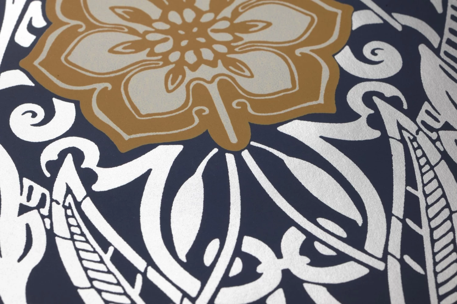 Tapete Gatsby Dunkelblau 2 Tapete Gatsby Dunkelblau – Bild 2