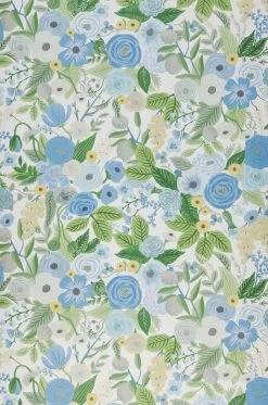 Selbstklebende Tapete Garden Party Blau