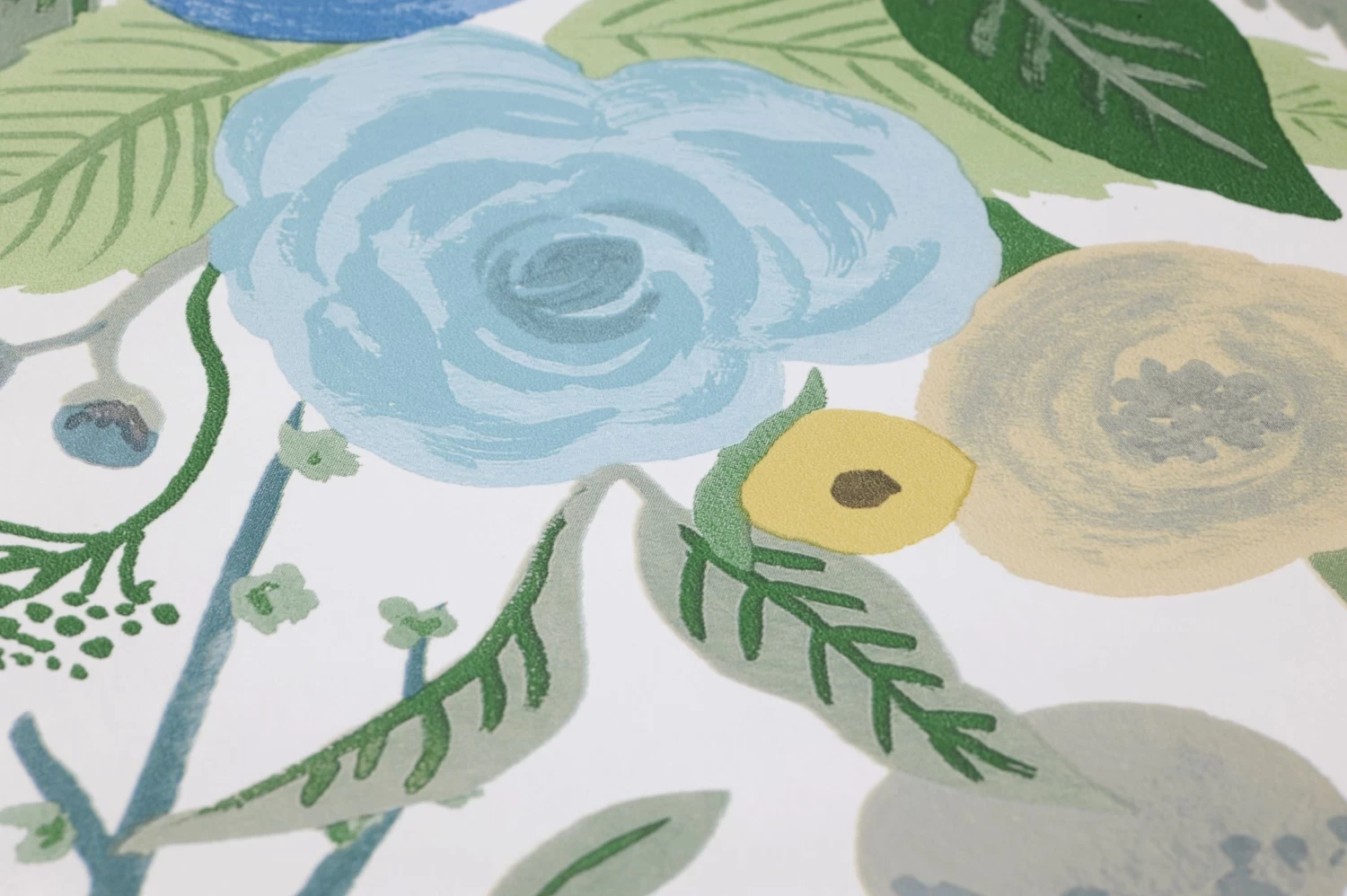 Selbstklebende Tapete Garden Party Blau 2 Selbstklebende Tapete Garden Party Blau – Bild 2