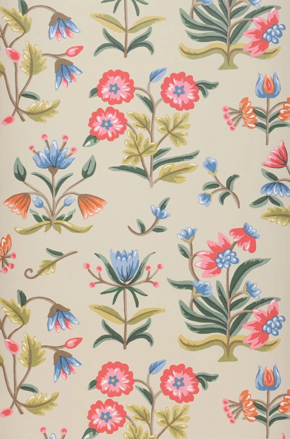 Selbstklebende Tapete Heirloom Floral Hellelfenbein 2 Selbstklebende Tapete Heirloom Floral Hellelfenbein – Bild 2