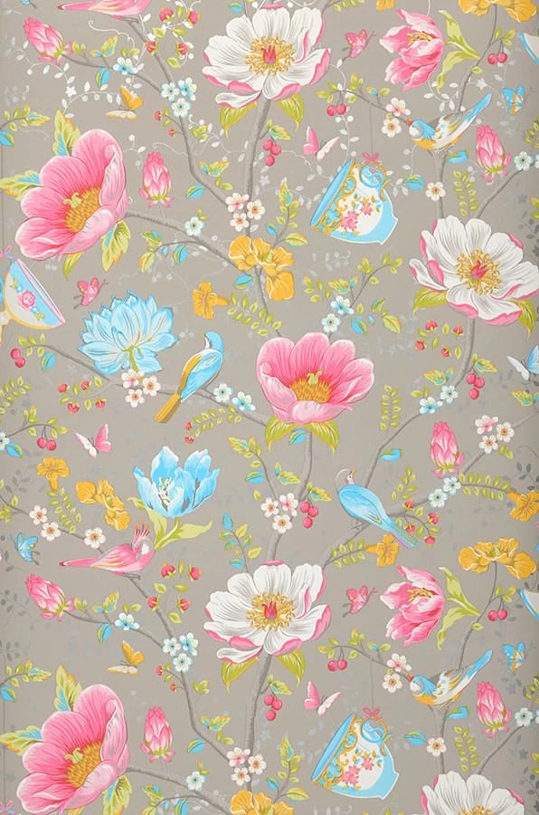 Tapete Luna Erikaviolett 2 Tapete Luna Erikaviolett – Bild 2