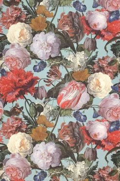 Tapete Doriana Pastelltürkis -Berühmt Tapeten Geschäft 821273 A Doriana 2880x1440