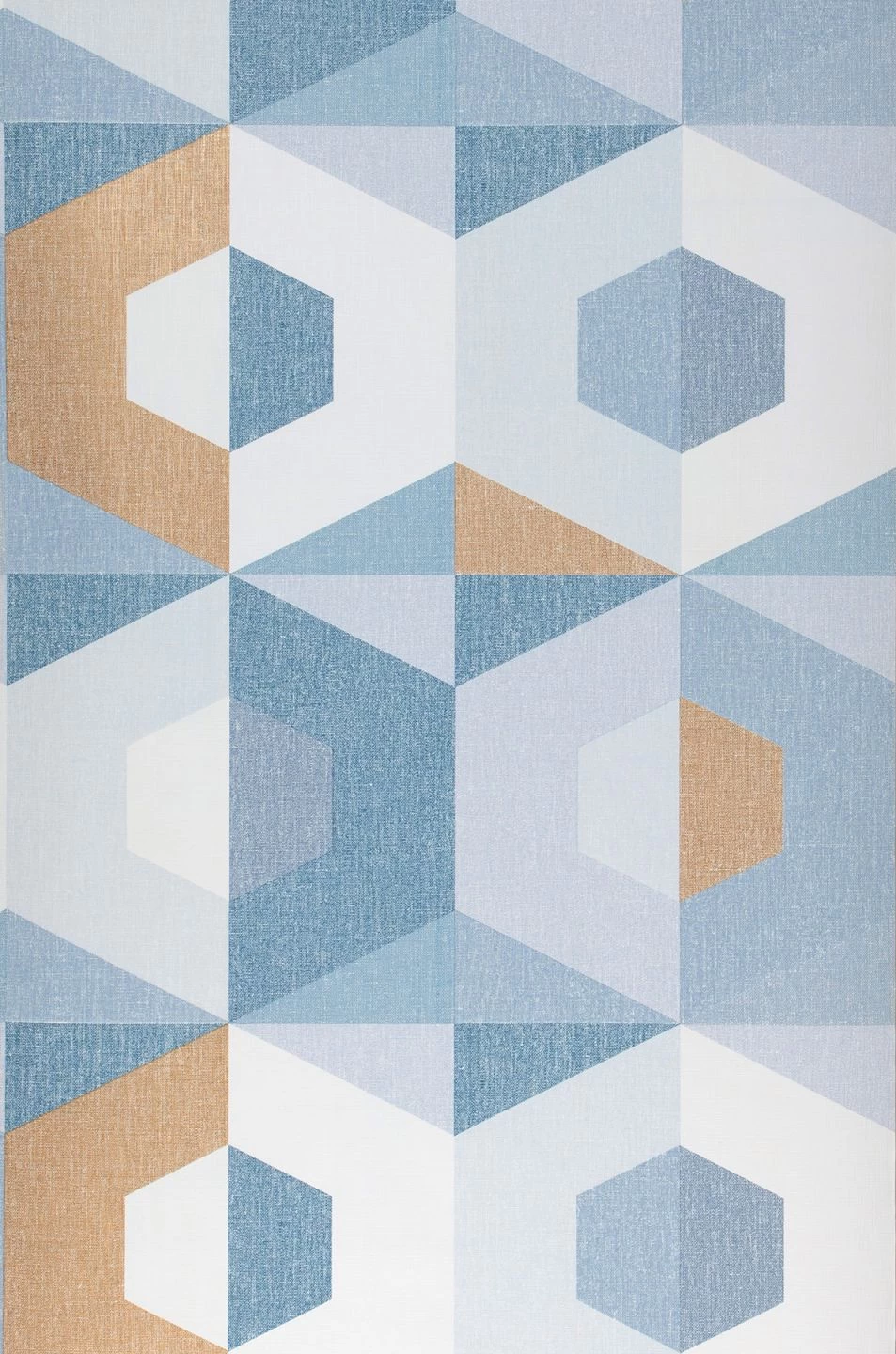 Tapete Fabrice Ozeanblau 2 Tapete Fabrice Ozeanblau – Bild 2