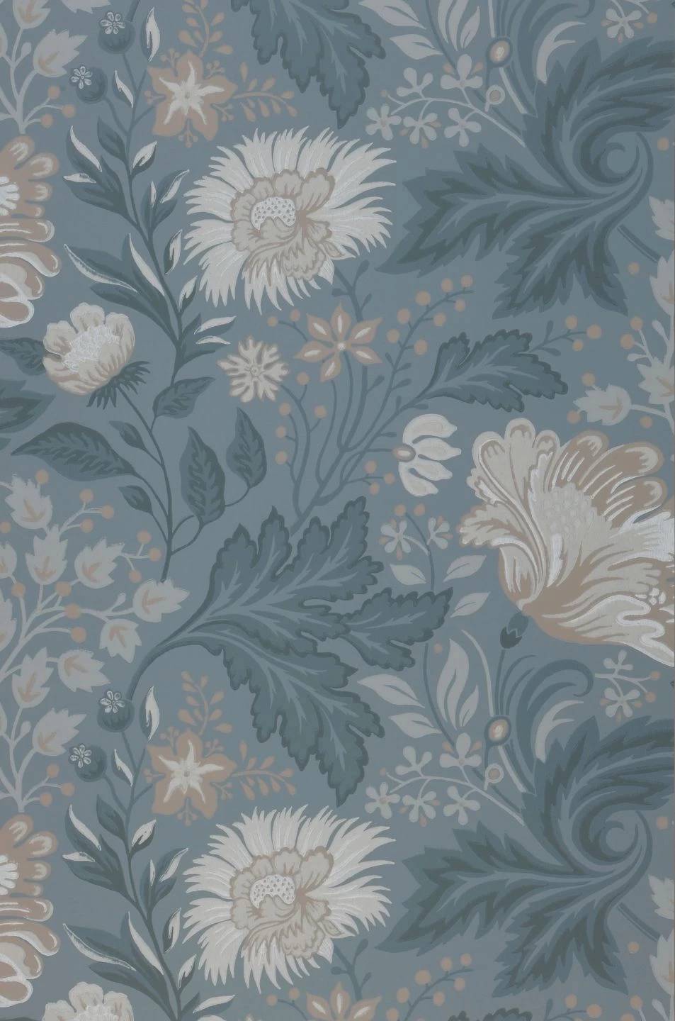 Tapete Ava Hellblaugrau 2 Tapete Ava Hellblaugrau – Bild 2