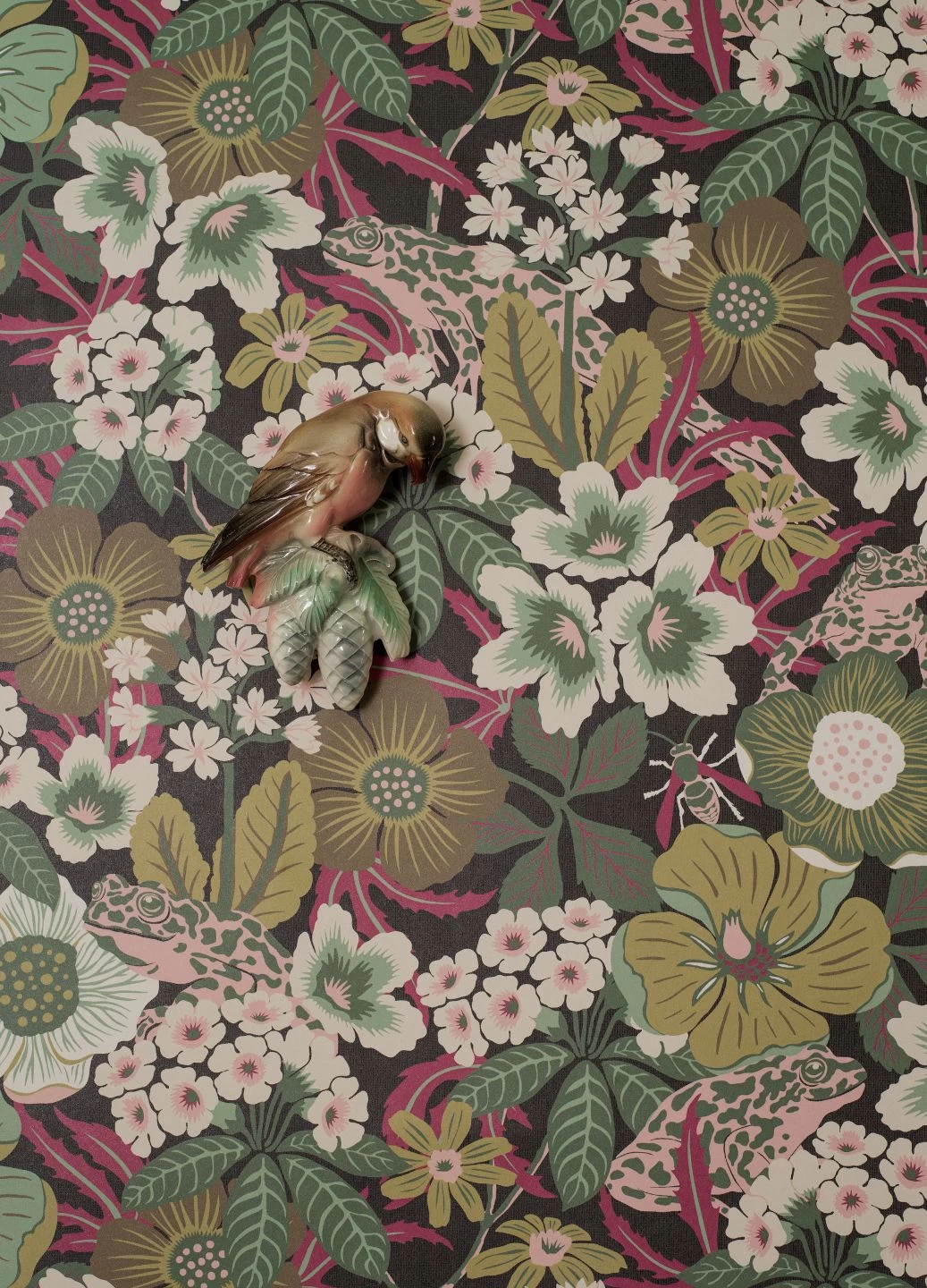 Tapete Adelia Grüntöne 1 Tapete Adelia Grüntöne