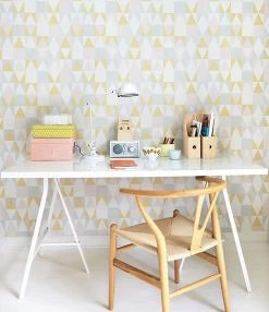 Tapete Alice Zitronengelb -Berühmt Tapeten Geschäft Alice B 389083 2880x1440