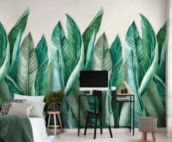 Wandbild Amazonas Grüntöne