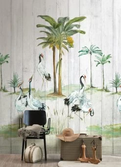 Wandbild Anagon Grüntöne