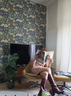 Tapete Ancasi Blau -Berühmt Tapeten Geschäft Ancasi P 450513 2880x1440