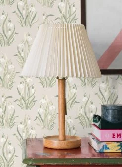 Tapete Anna Hellgrauweiss