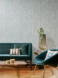 Tapete Arisa Perlgrün 7 Tapete Arisa Perlgrün -Berühmt Tapeten Geschäft Arisa A 270201 2880x1440