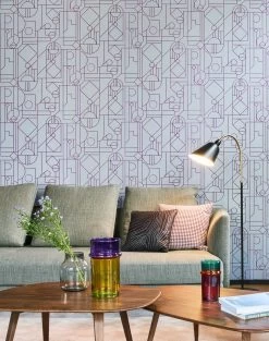 Tapete Arisa Violett -Berühmt Tapeten Geschäft Arisa B 270202 2880x1440