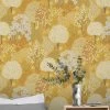 Tapete Aurora Goldgelb