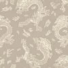BARBARA Home Tapete China Drachen Taupe Weiß 527933