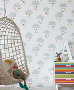 Tapete Before A Rainbow Hellgrau -Berühmt Tapeten Geschäft Before a Rainbow B 461881 2880x1440