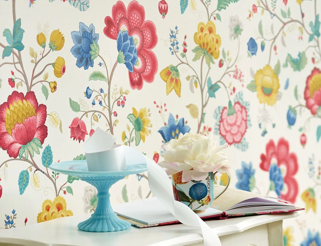 Tapete Belisama Cremeweiss 1 Tapete Belisama Cremeweiss