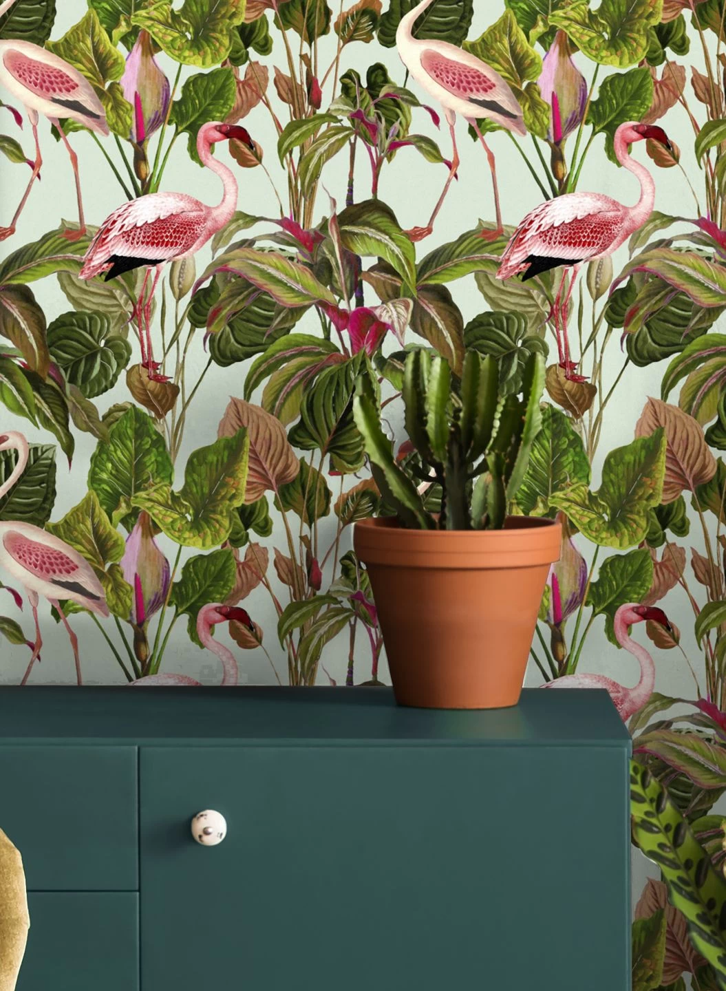 Wandbild Beverly Hills Grüntöne 1 Wandbild Beverly Hills Grüntöne