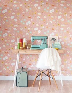 Tapete Bloom Beigerot -Berühmt Tapeten Geschäft Bloom C 389211 2880x1440