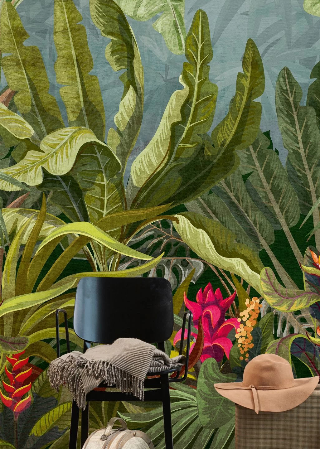 Wandbild Borneo Grüntöne 4 Wandbild Borneo Grüntöne – Bild 4