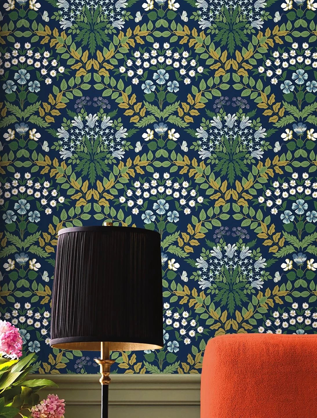 Tapete Bramble Stahlblau 3 Tapete Bramble Stahlblau – Bild 3