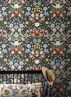 Selbstklebende Tapete Bramble Gardens Schwarzgrün 5 Selbstklebende Tapete Bramble Gardens Schwarzgrün -Berühmt Tapeten Geschäft Bramble Gardens A 790571 2880x1440