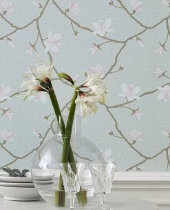 Tapete Calista Blassmintgrün