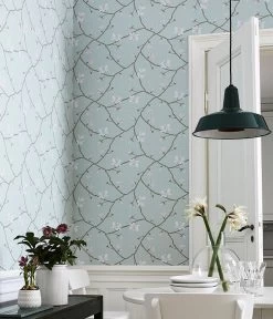 Tapete Calista Blassmintgrün 5 Tapete Calista Blassmintgrün -Berühmt Tapeten Geschäft Calista B 106391 2880x1440